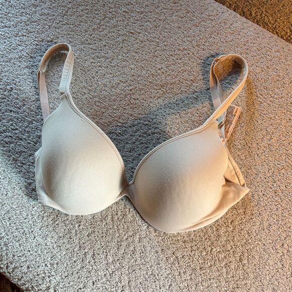 Barley There Women's Cream Bra - Picture 1 of 11